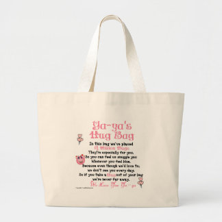 Grand Tote Bag - Ya-ya - vers pluriel grec