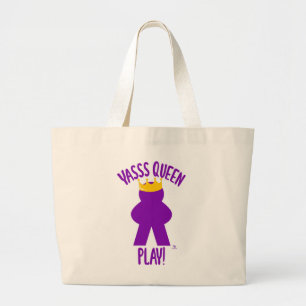 Grand Tote Bag Yas Queen Jouer Epic Board Game Life