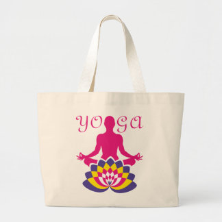Grand Tote Bag Yoga Flor de Loto