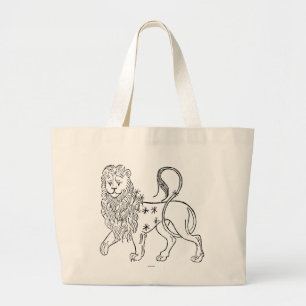 Grand Tote Bag Zodiaque : Lion, 1494