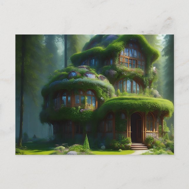 Grand Tree House Postkarte (Vorderseite)