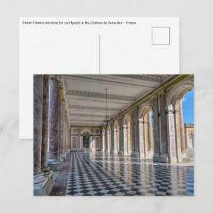 Grand Trianon-Peristyl im Schloss Versailles Postkarte