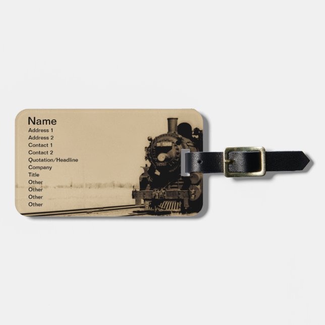 Grand Trunk Western Motor Nr. 5042 Gepäckanhänger (Vorderseite horizontal)