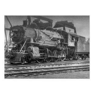 Grand Trunk Western Railroad Lokomotive #2684 Vint Fotodruck
