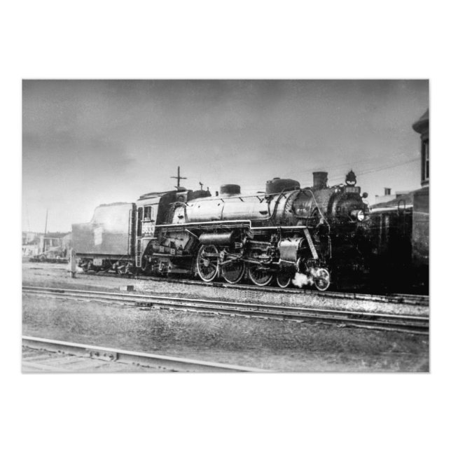 Grand Trunk Western Railroad Motor #5633 Fotodruck (Vorne)