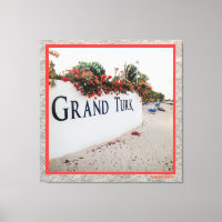 Grand Turk Beach Szene