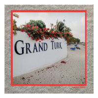 Grand Turk Beach Szene