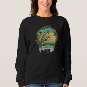 Grand Turk Turks & Caicos Vintager tropischer Papa Sweatshirt