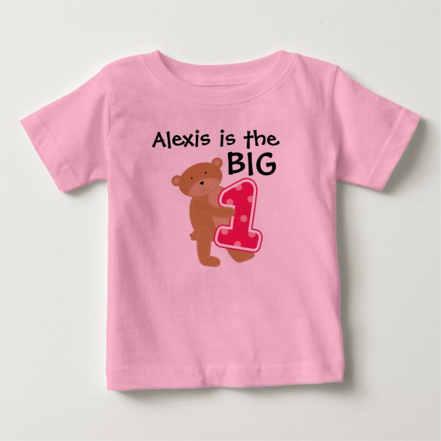 Grand un T-shirt personnalisable d'anniversaire (Devant)