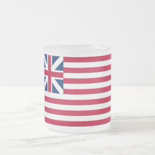Grand Union, 1. USA-Flag der Kolonien Mattglastasse