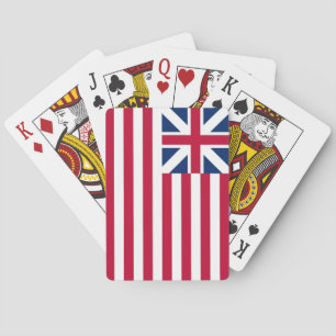 Grand Union, 1. USA-Flag der Kolonien Spielkarten