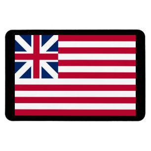 Grand Union, erste US-Flagge der Kolonien Magnet