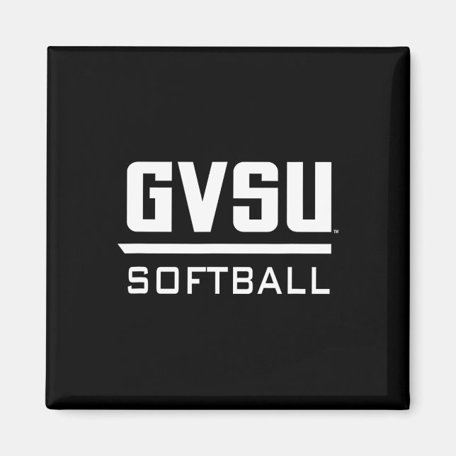 Grand Valley State University Gvsu Softll Apparel  Magnet (Vorne)