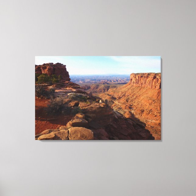 Grand View Point im Canyonlands National Park Leinwanddruck (Vorderseite)