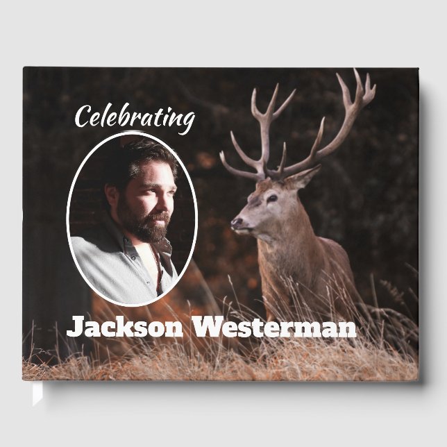 Grand White Schwanz Buck Memorial Gästebuch (Vorderseite)