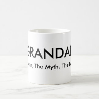 Grandad der Mann der Mythos die Legende Kaffeetasse