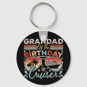Grandad des Geburtstagskreises Schlüsselanhänger