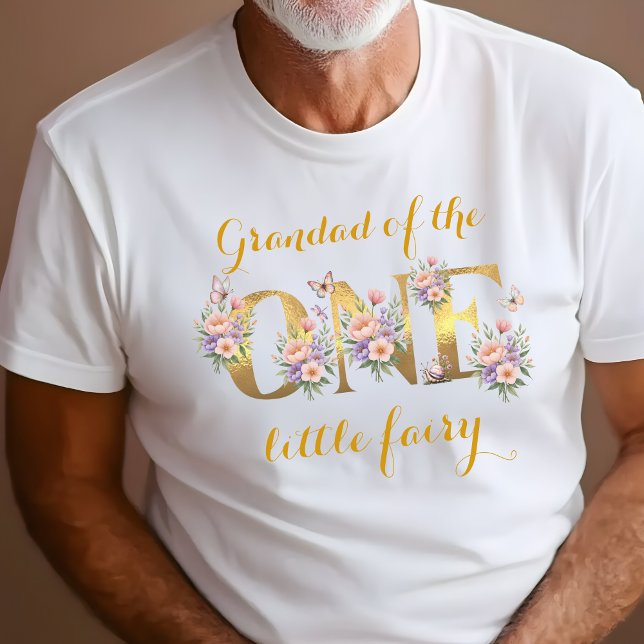 Grandad des Märchengartens 1. Party T-Shirt (Von Creator hochgeladen)