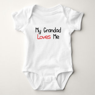 Grandad-Lieben ich Baby Strampler