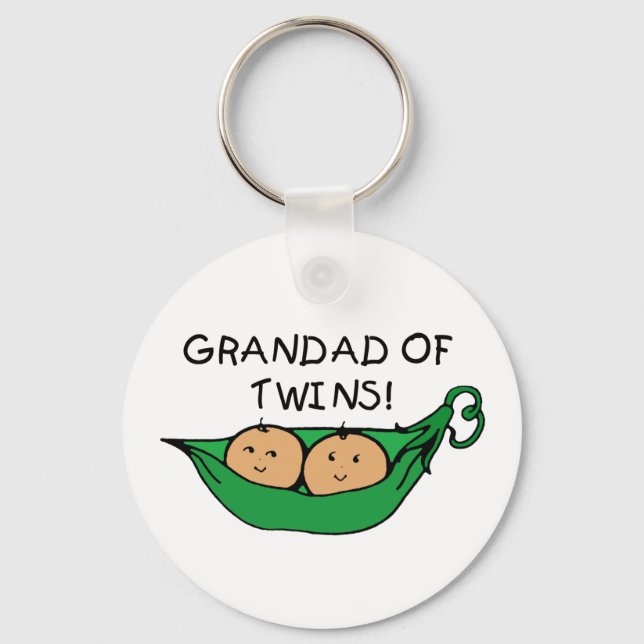 Grandad Twin Pod Schlüsselanhänger (Vorderseite)