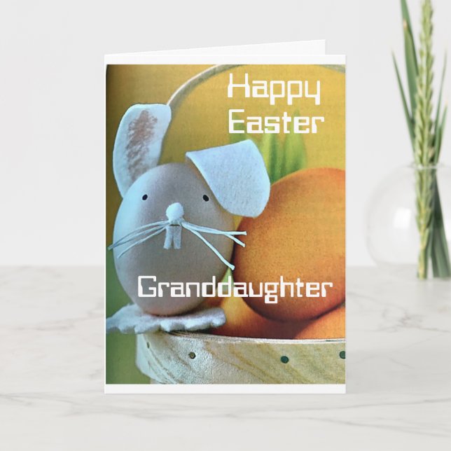 ***GRANDAUGHTER*** SIE SIND EIN GUTES EIER (OSTERE KARTE (Vorderseite)