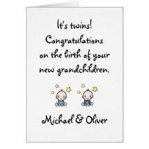 Grandchildren, Twin Boys,