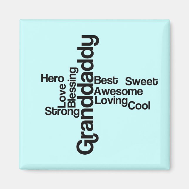Granddaddy Hero Magnet (Vorne)