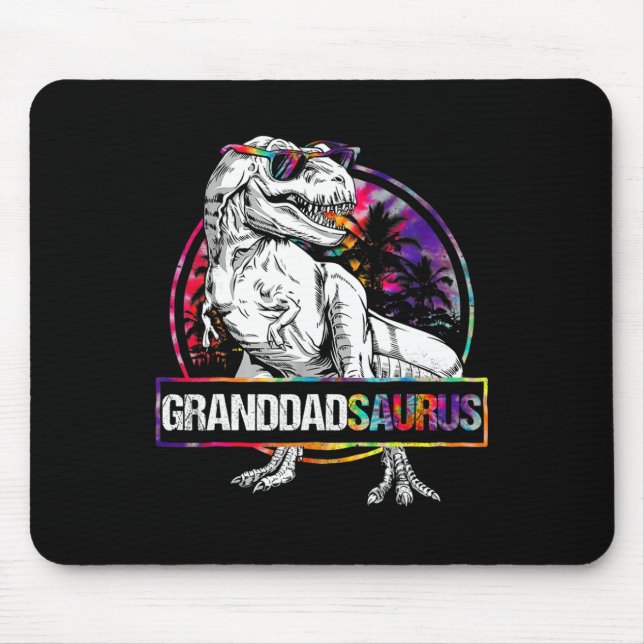 Granddadsaurus Dinosaur Granddad Saurus passendes  Mousepad (Vorne)