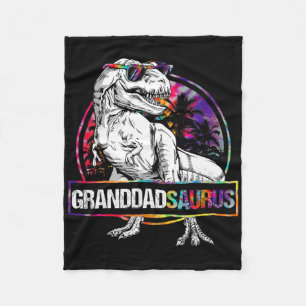 Granddadsaurus Dinosaur Opa Saurus Passendes T Fleecedecke