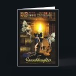 granddaughter, fairy lights - fairy birthday card karte<br><div class="desc">granddaughter,  fairy lights - fairy birthday card</div>