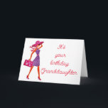 **GRANDDAUGHTER** SIE SIND PHANTASTISCH/SIE SCHLIE KARTE<br><div class="desc">VIELEN DANK,  DASS SIE VON 1 MEINER 8 GESCHÄFTE GESCHLOSSEN SIND.</div>