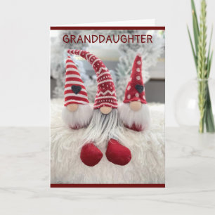 *GRANDDAUGTER* SENDING LIEBE CHRISTMAS FEIERTAGSKARTE