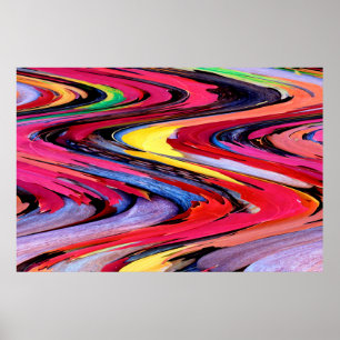 Grande affiche 24 x 36 en Couleurs Mutées - Automn