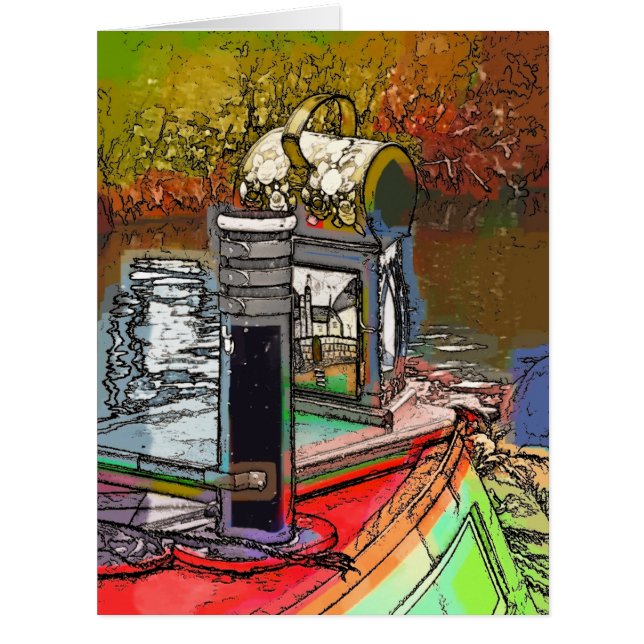 GRANDE CARTE CANAL BATEAUX (Devant)