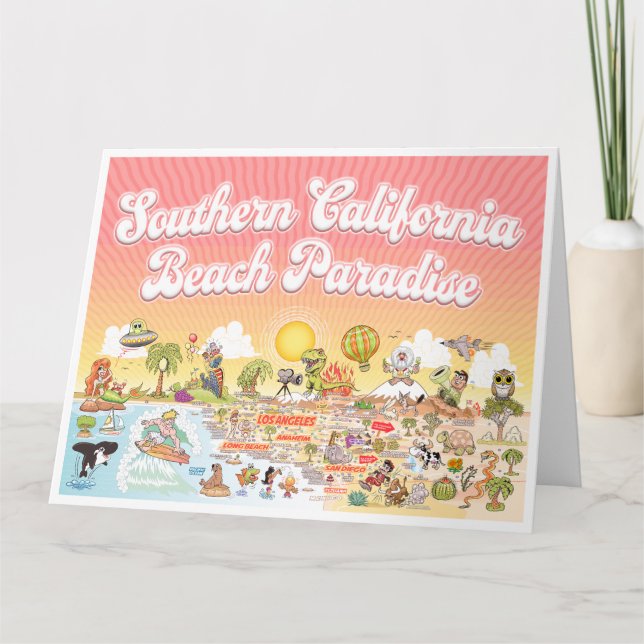 Grande carte de voeux SoCal (Devant)