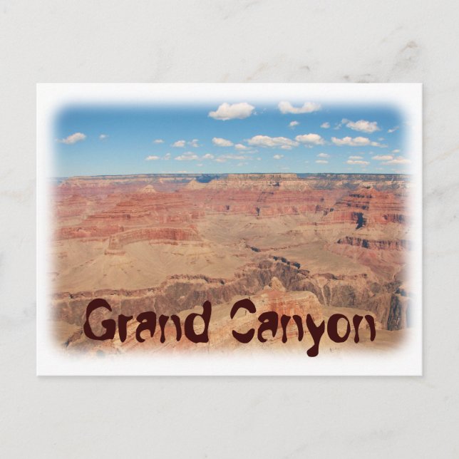 Grande carte postale Grand Canyon ! (Devant)