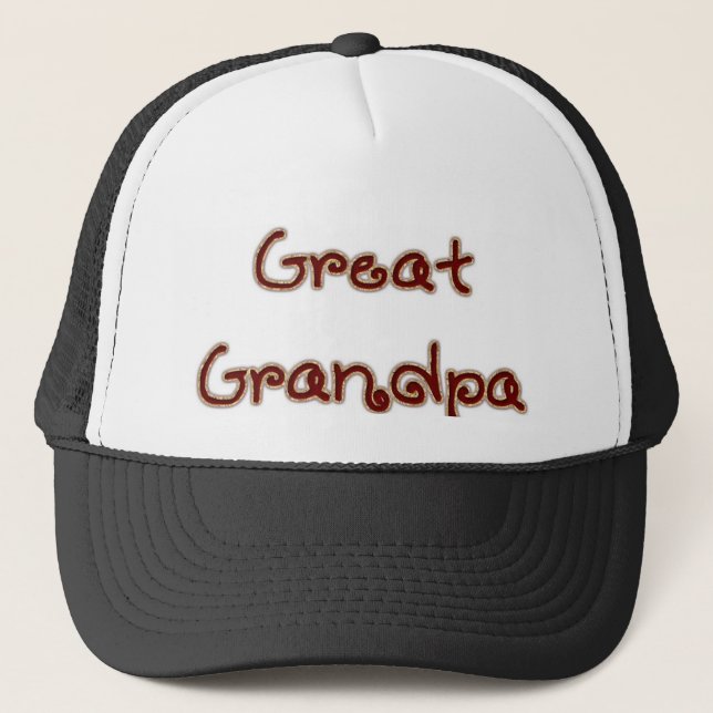 Grande casquette de baseball de grand-papa (Devant)