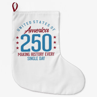 Grande Chaussette De Noël 250e anniversaire des États-Unis : Créer l'histoir