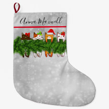 Bas de Noël de Meowy