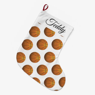 Grande Chaussette De Noël Basket-ball personnalisé