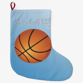 Grande Chaussette De Noël Basketball Image budget incroyable spécial
