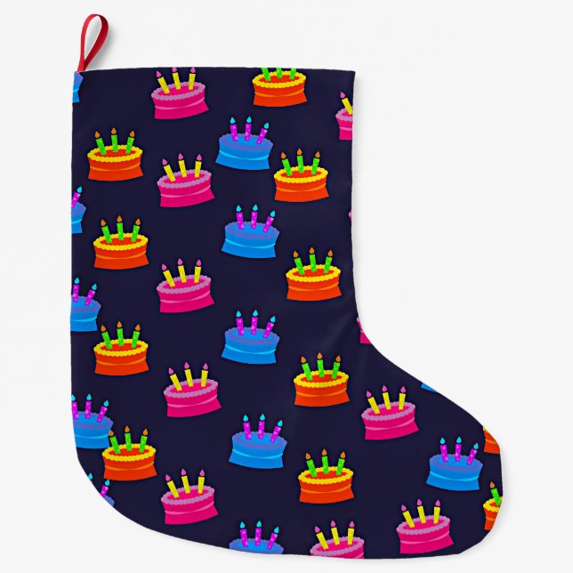 Grande Chaussette De Noël Birthday Celebration (Devant)