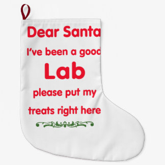 Grande Chaussette De Noël bon laboratoire