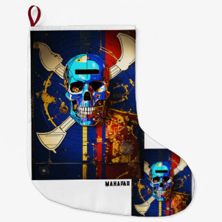 Grande Chaussette De Noël **"Buccaneers AI : Charting Digital High Seas