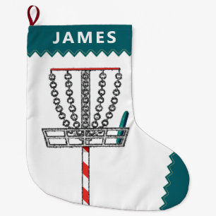 Grande Chaussette De Noël Cadeau de vacances Disk Golf
