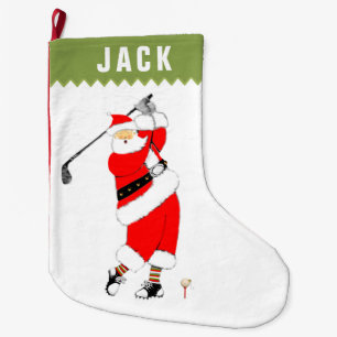 Grande Chaussette De Noël Cadeau de vacances Golf