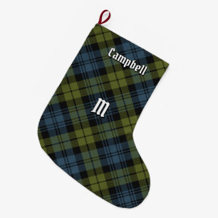 Grande Chaussette De Noël Campbell Tartan