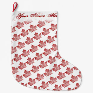 Grande Chaussette De Noël Canada Stocker Canada - Stocking de Noël sur mesur