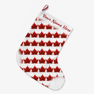 Grande Chaussette De Noël Canada Stocker Canada - Stocking de Noël sur mesur
