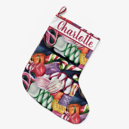 Grande Chaussette De Noël Candyland